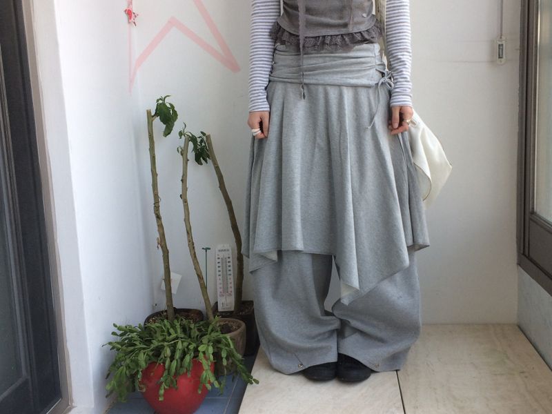 flared ribbon skirt