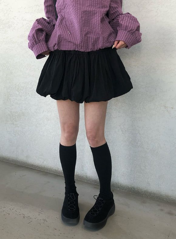 anyonemore（エニーワンモアー）の「Sio Balloon Pumpkin Belt Mini Skirt（Pants）」