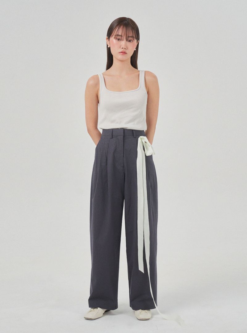 basic pants (dark grey)
