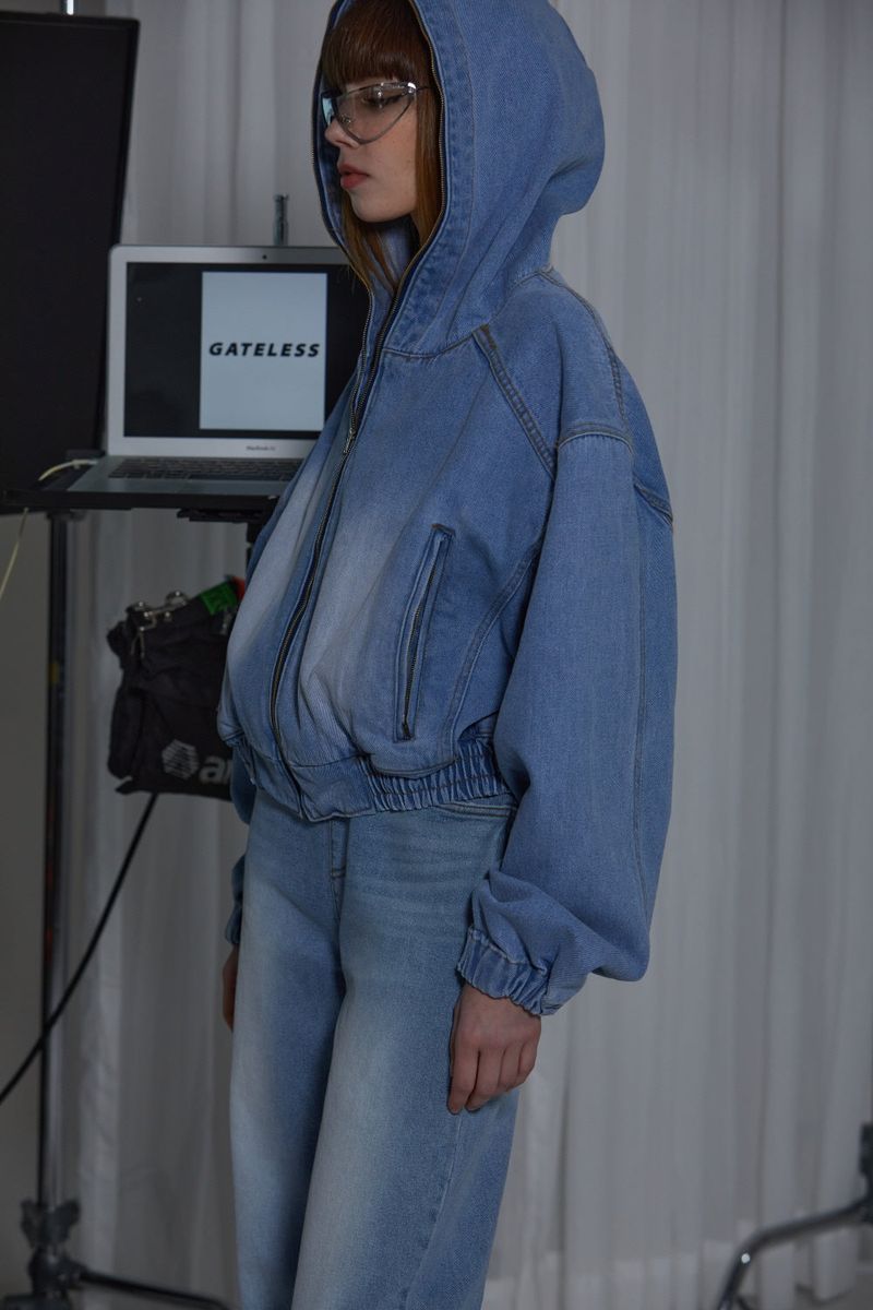 ZIPPER HOOD JACKET