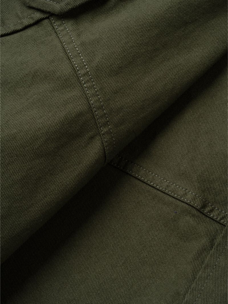 Washed Cargo Biker Pants