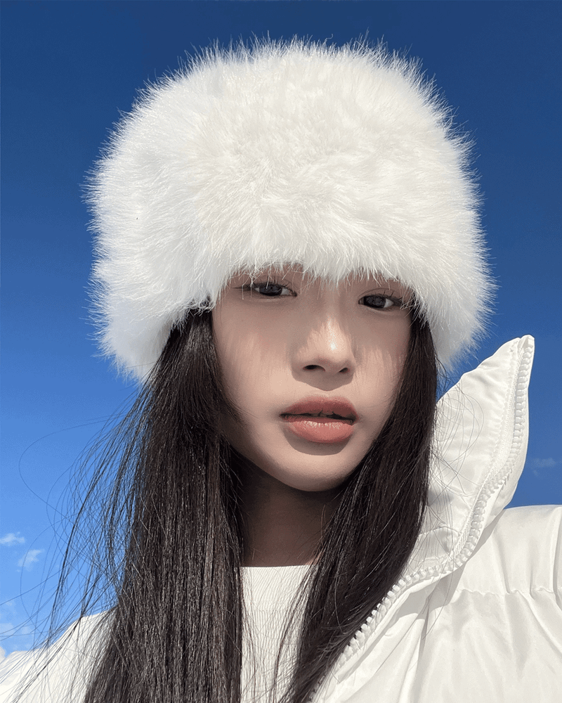 GUSTA（グスタ）の「Maetel long hair fake fur bucket fur hat (4 colors)（Hats）」