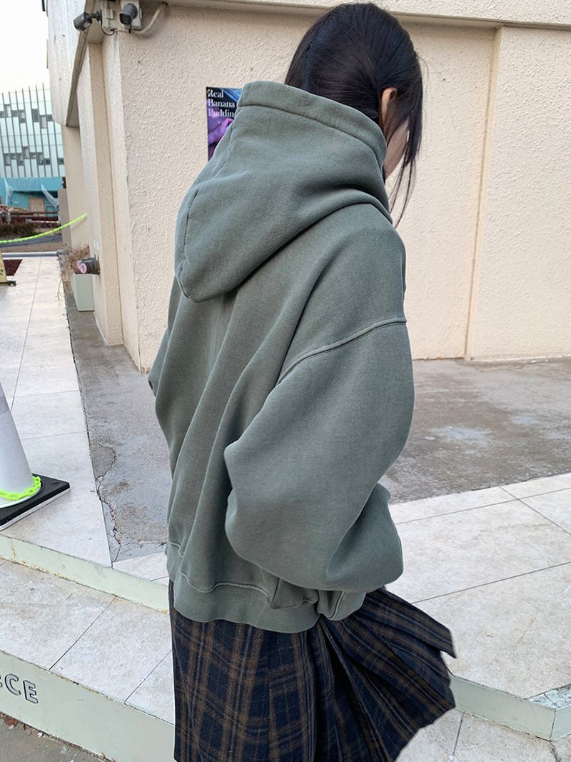 PIGMENT HOOD ZIP-UP (3C)