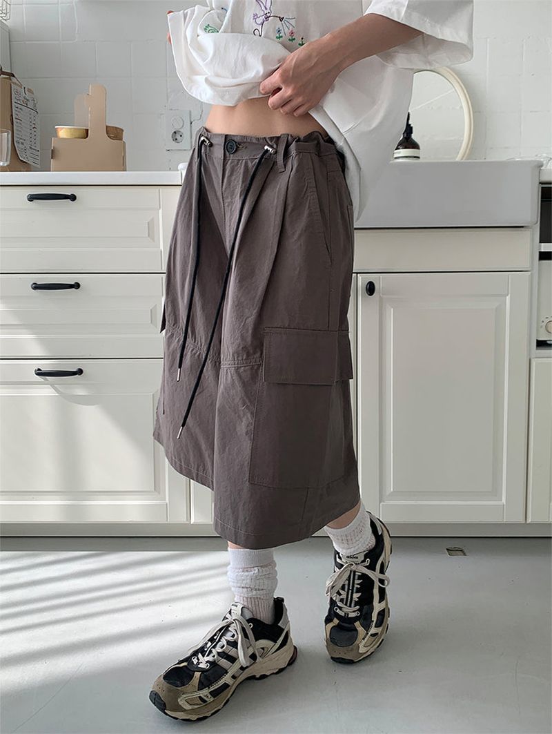 LIGHT CARGO BERMUDA PANTS (3C)