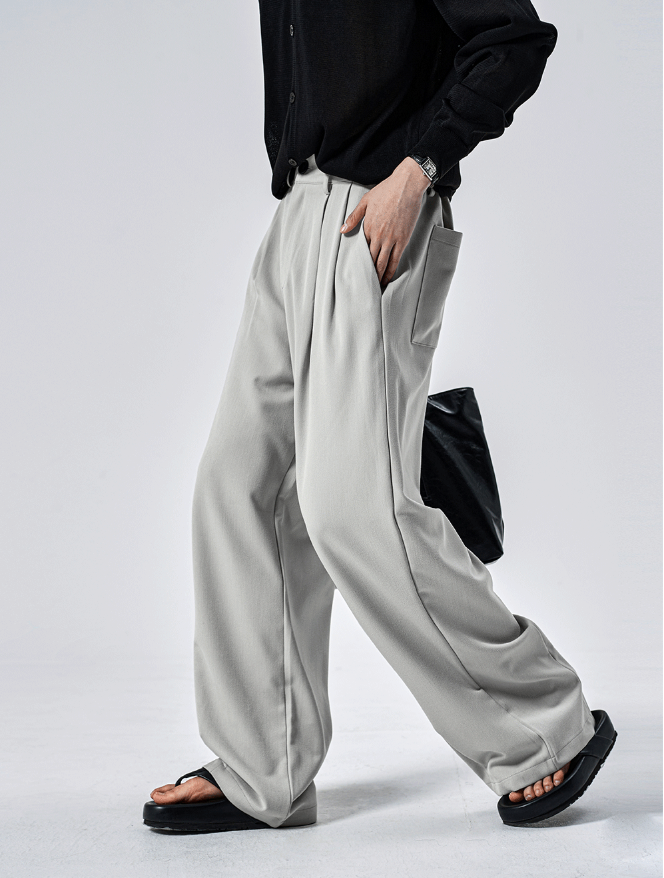 COSYHARU（コシハル）の「Maison Two-Tuck Back-Banding Slacks（Pants）」