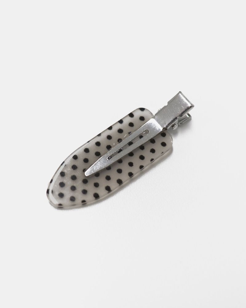 Meroon Dot Hair claw pin