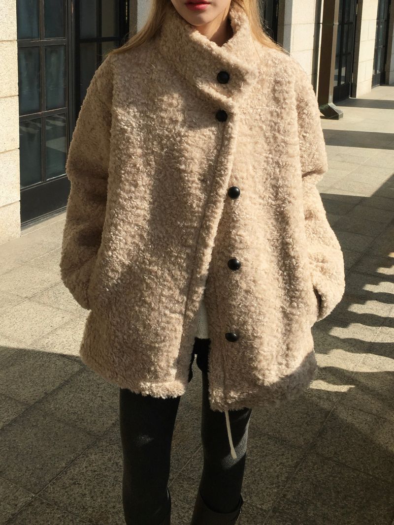 Gumi Suede Fur Coat (4c)