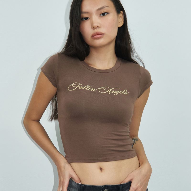 EDEN TEE_BROWN