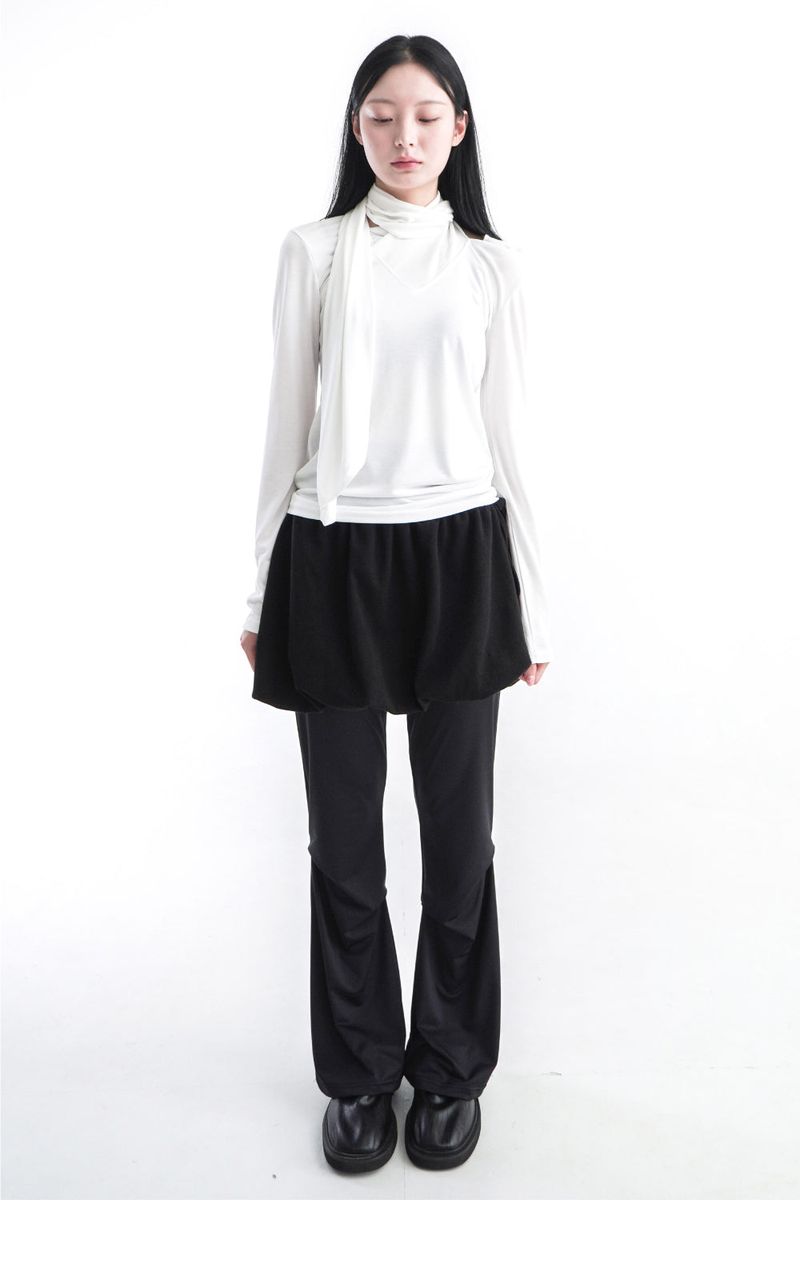 PUFF RIBBON SKIRT