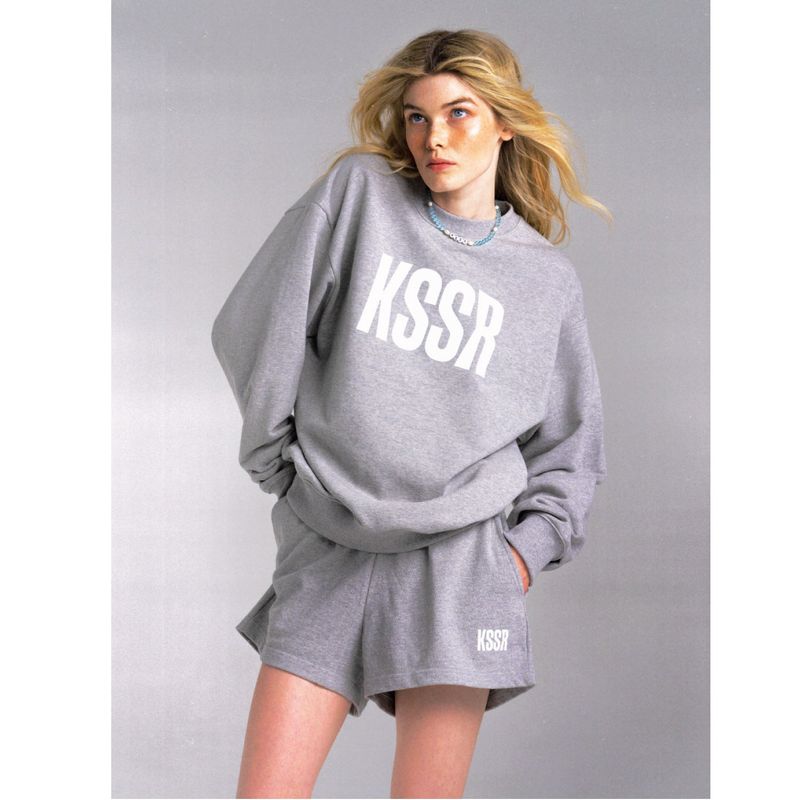 Kisser（キッサー）の「KSSR Logo Sweatshirt Gray（Tops）」