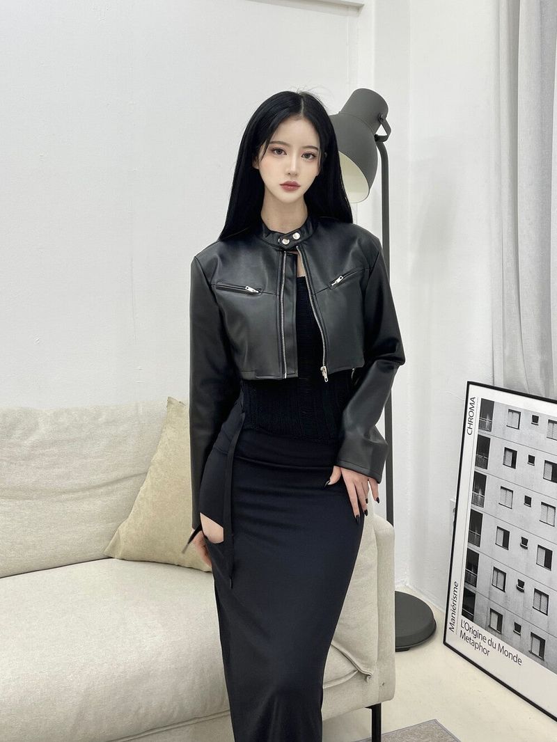 772. Strap slit maxy long sk (2color)