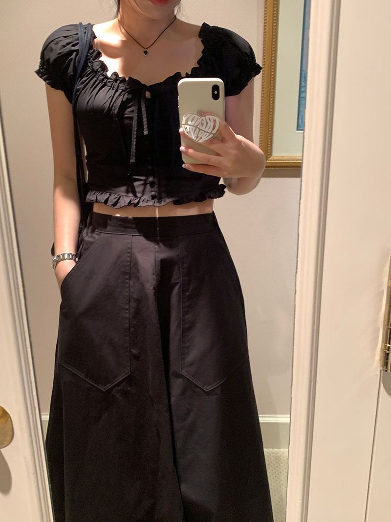 [MADE] POUTO COTTON LONG SKIRT