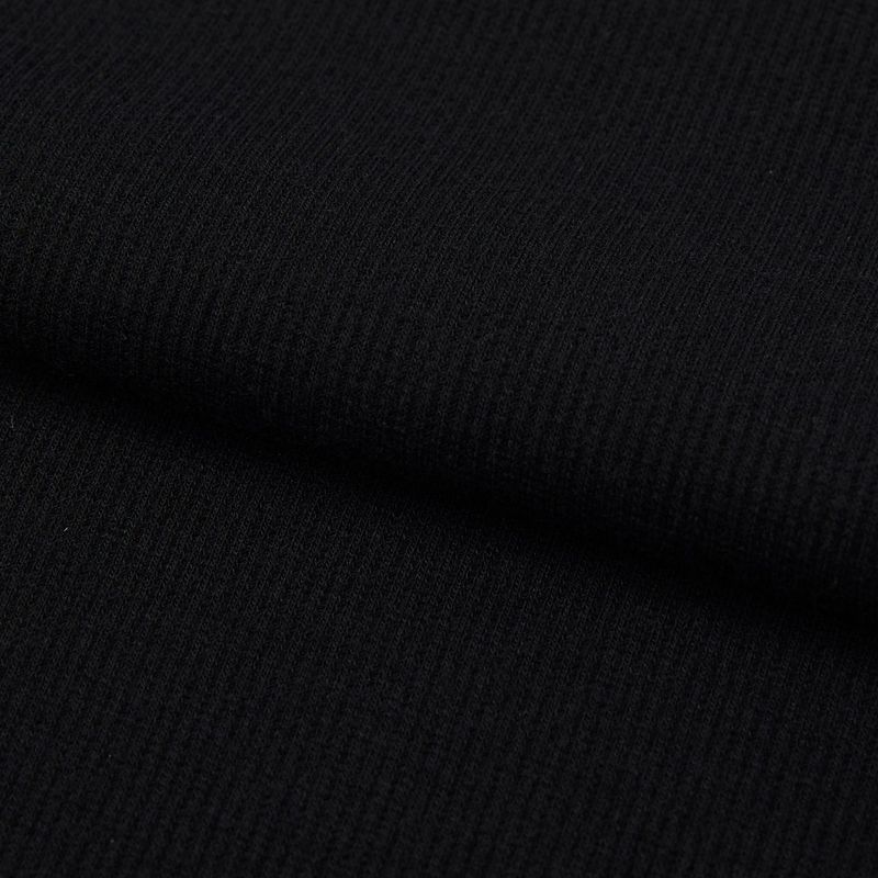 スリムフィットアンバランスタートルネック / Slim-fit Unbalance Turtleneck [BLACK]