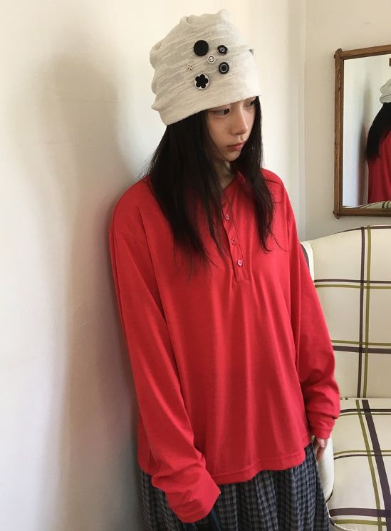 BAON（バオン）の「Fleur Vintage Button Beanie（Hats）」