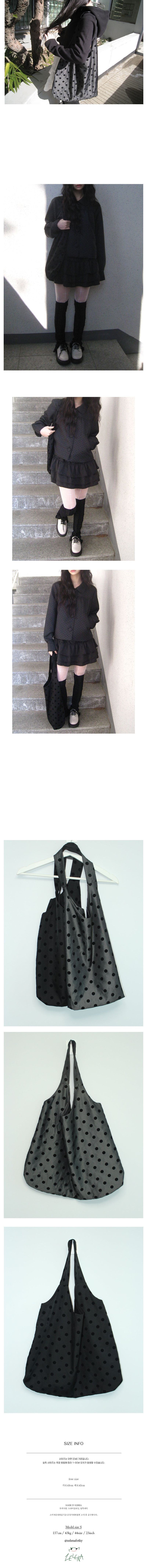 dot shoulder bag