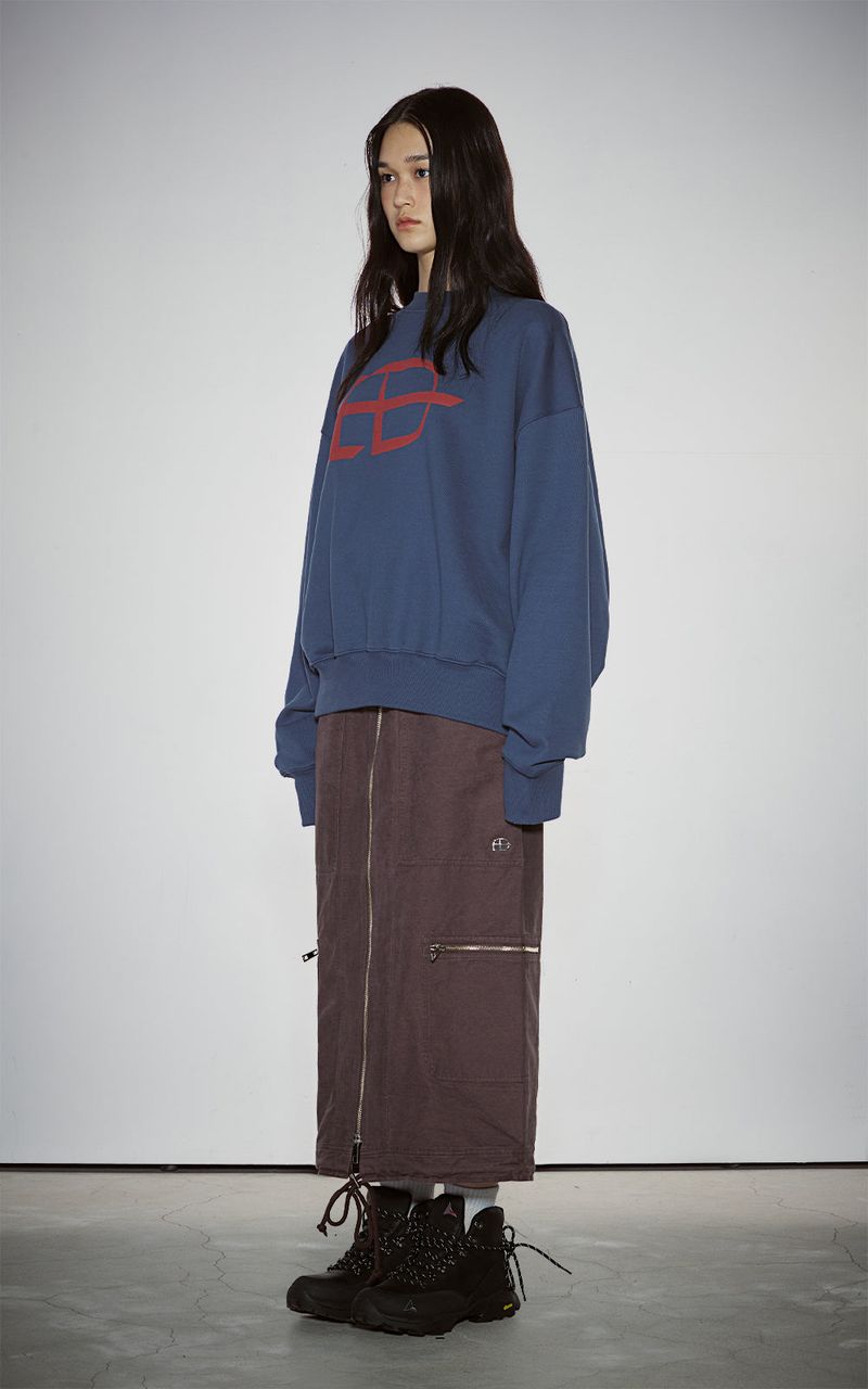 BOLD LOGO SWEATSHIRTS_BLUE