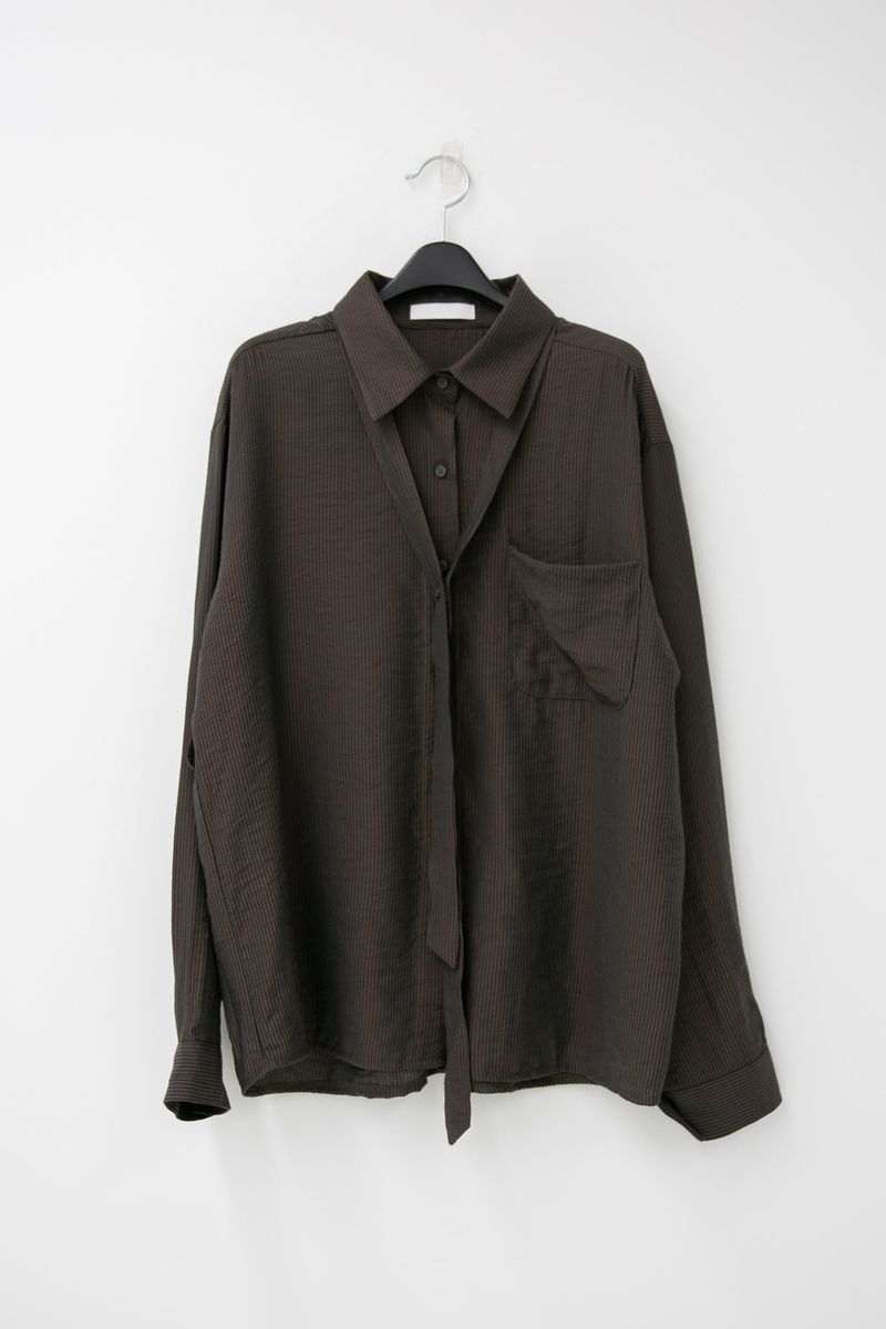 belt point stripe shirts(3colors)
