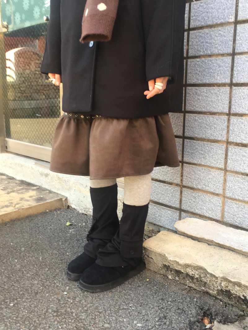 eyelet tier skirt