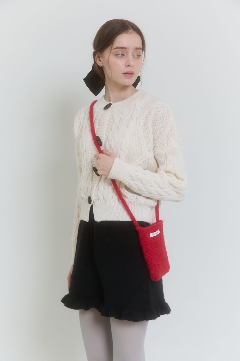 PINK PINEAPPLE（ピンクパイナップル）の「COZY EMBRACE TOGGLE CARDIGAN（Tops）」