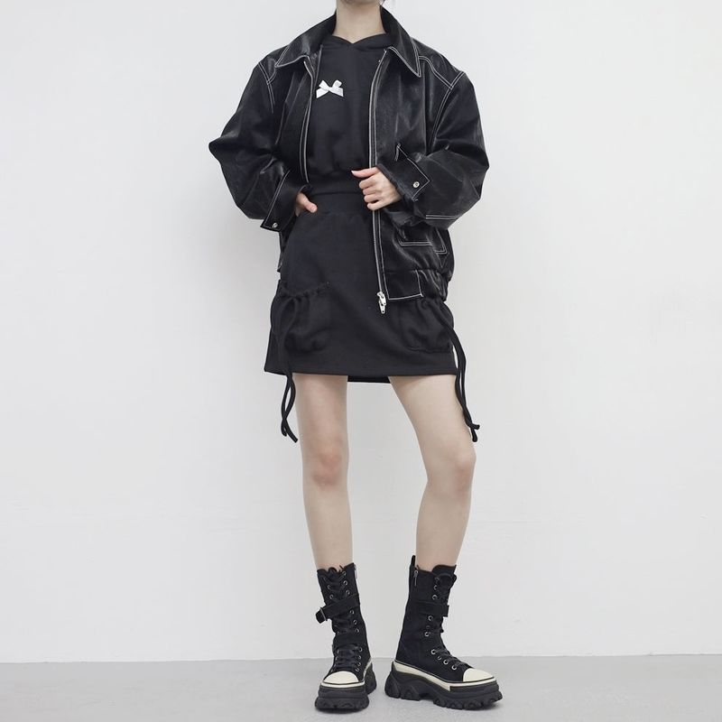 Sola Buckle Suede Middle Boots