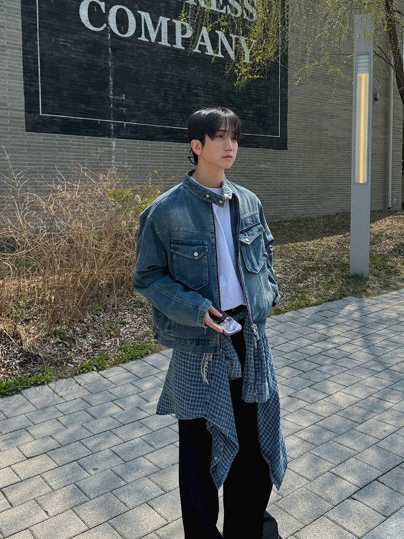 ASCLO Western Rider Denim Jacket (2color)