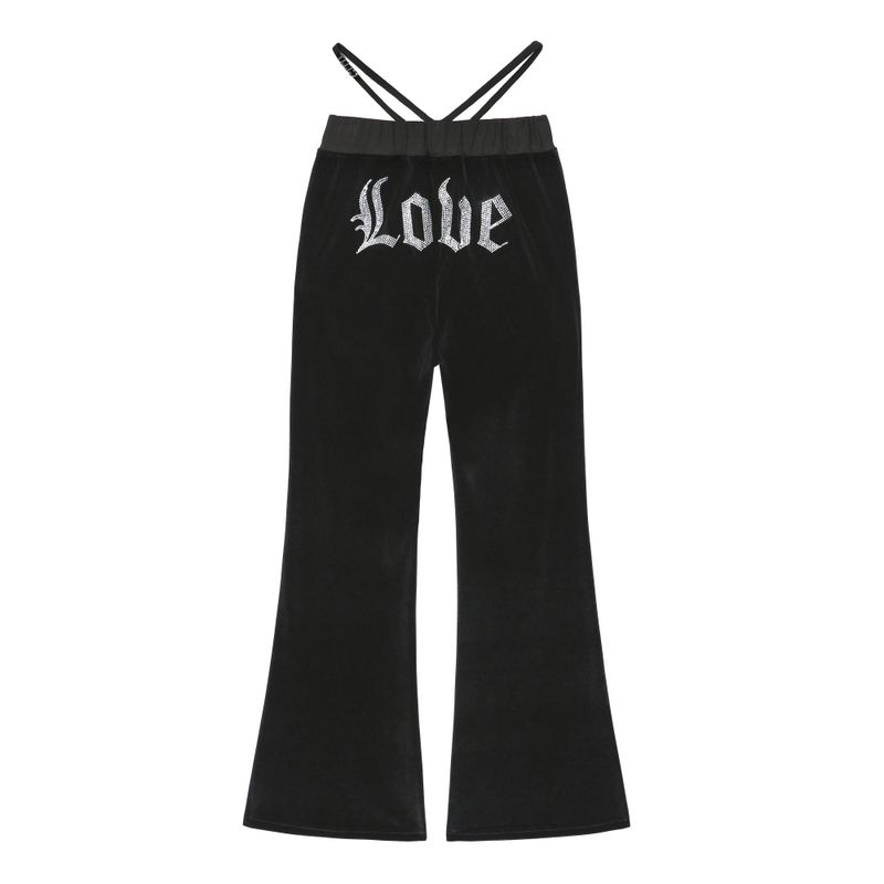 CLUT STUDIO(クラットスタジオ)の「0 3 LOVE Velvet string pants - BLACK(Pants)」
