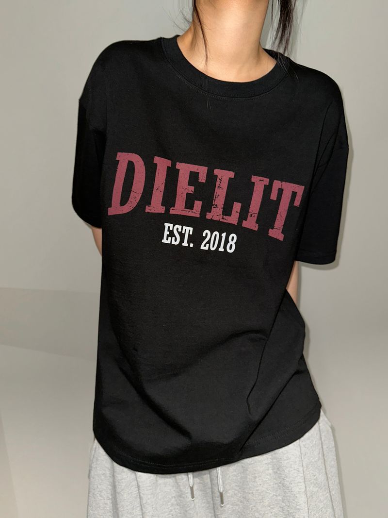 CCORTTI(コルッティ)の「Devil Letter Tattoo Graphic Oversized T-Shirt 3color(Tops)」