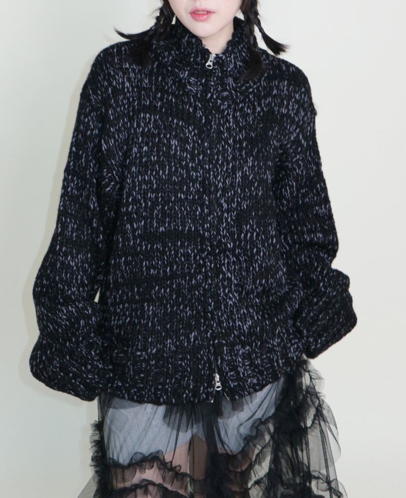 Boehm Boksarthy high neck two-way cardigan (outer)