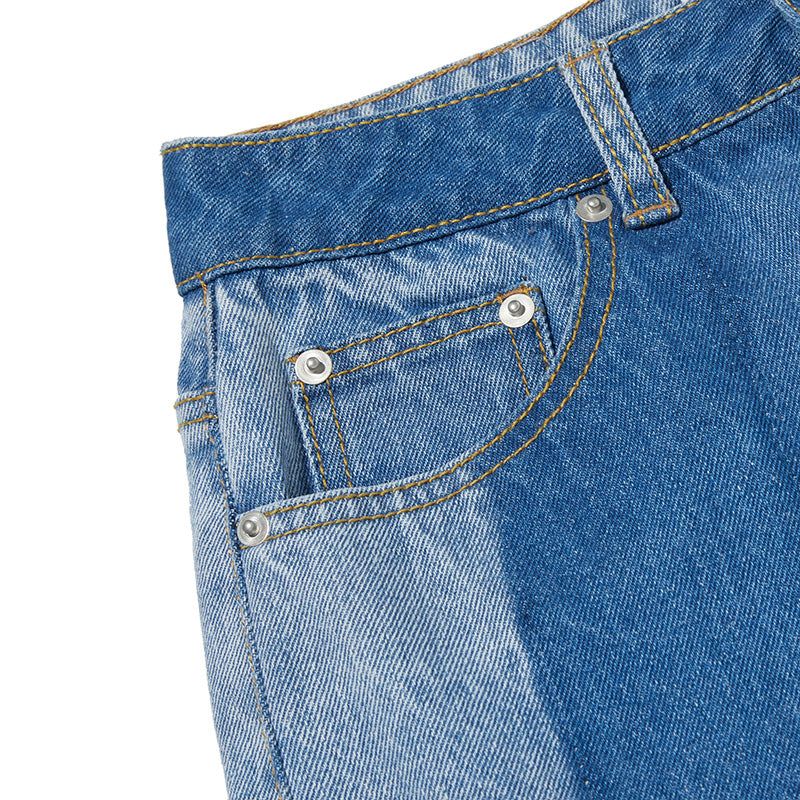 CHERRY WASHING DENIM PANTS [INDIGO BLUE]