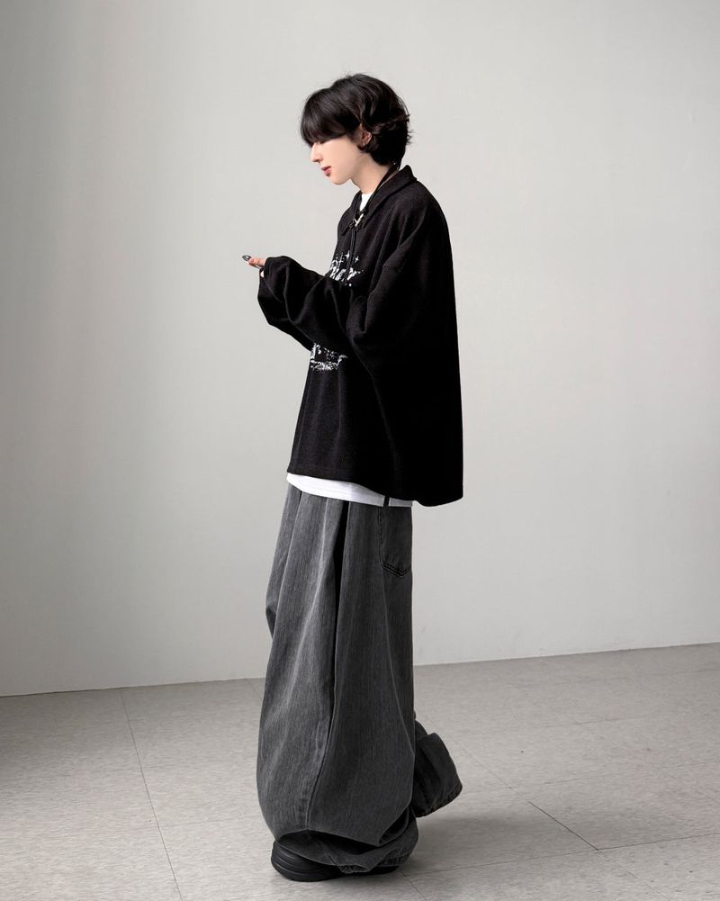 Vatican Layered Collar Knit