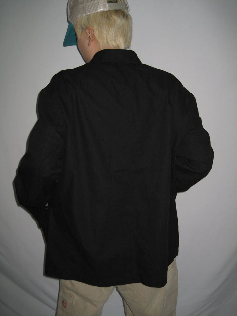Herringbone French Work Field Jacket (2 Colors)