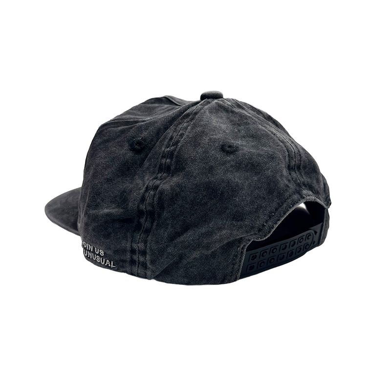 mnmp Star Logo Cap Washed Black