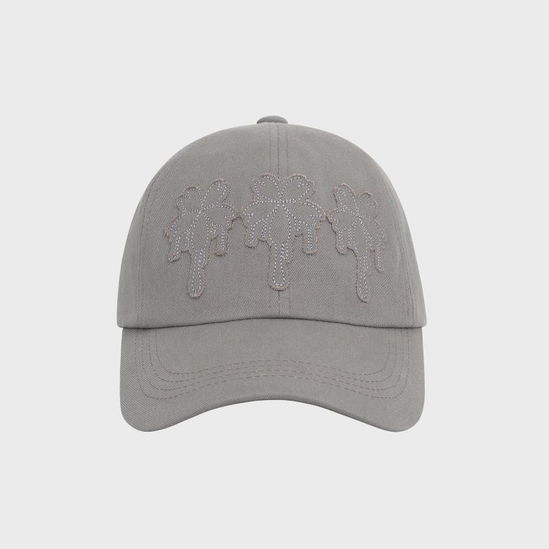 KIMZISU（キムジス）の「Dripping Patch Ball Cap _ Grey（Hats）」