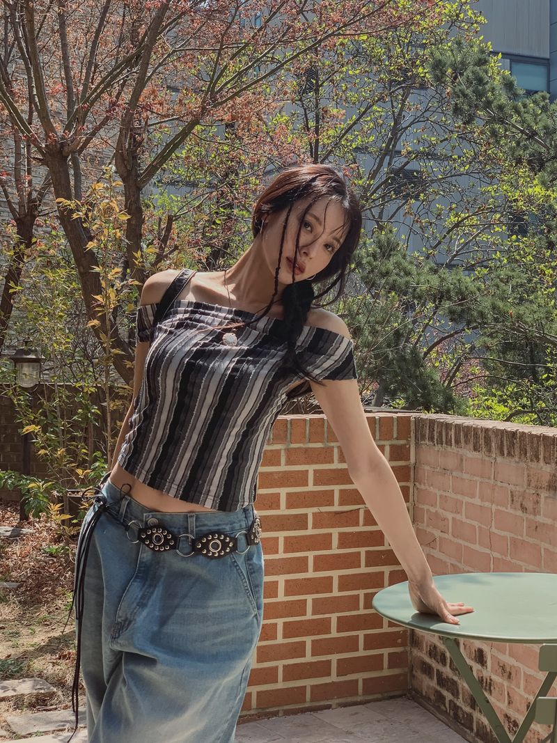 ULAN（ユレン）の「ターバンボヘミアンアンバランスオフトップ（Tops）」