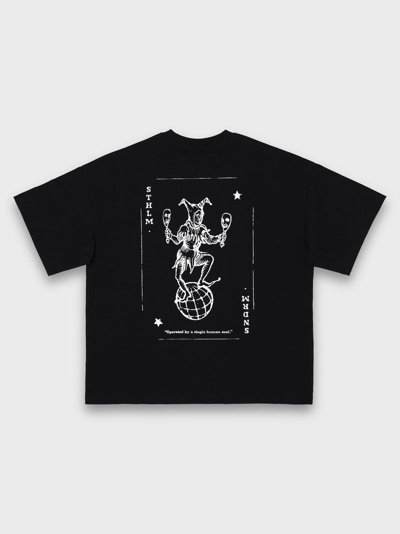 stockholm syndrome（ストックホルムシンドローム）の「ジョーカーTシャツ - ブラック（トップス）」