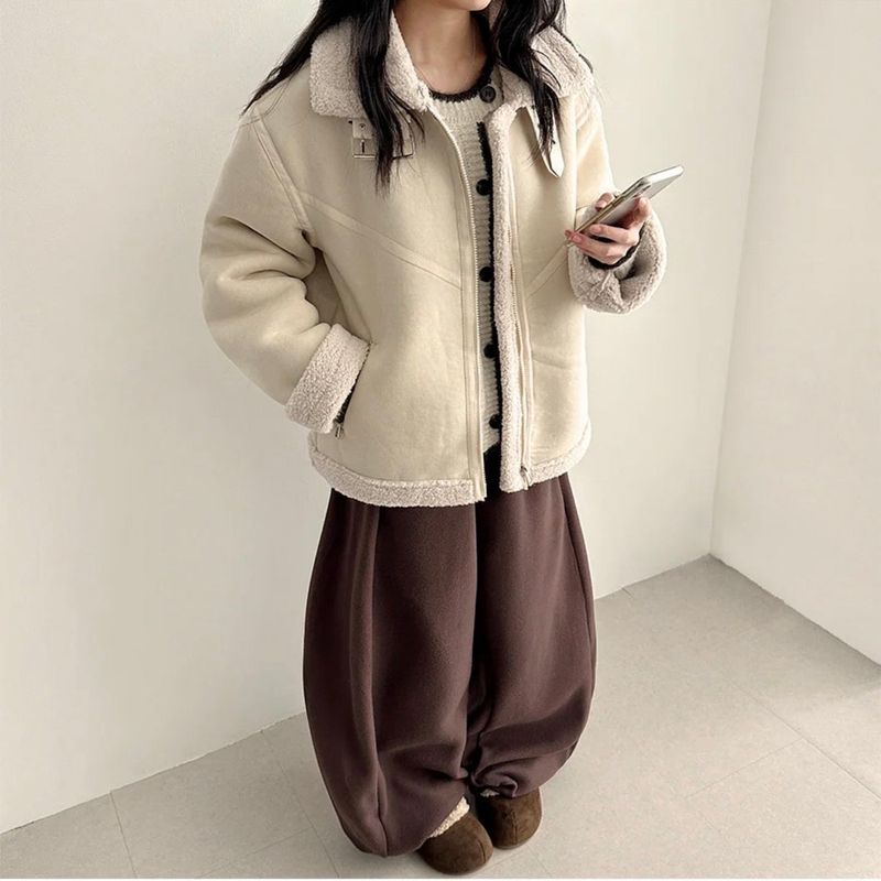 Jiu Buckle Point Overfit Mustang Jacket