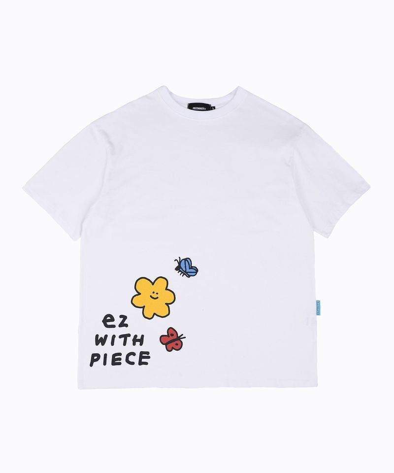 [EZwithPIECE] GARDEN TEE (3COLORS)