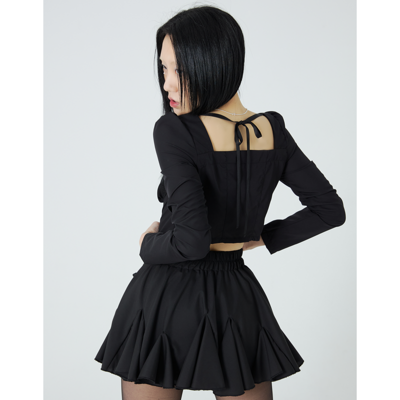 bustier blouse