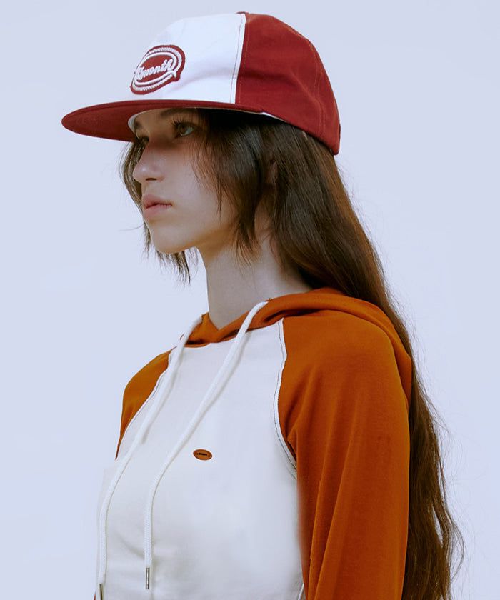 Two-tone Logo Ball Cap (RED)