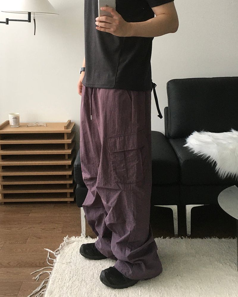 Rustle Parachute Nylon Pants