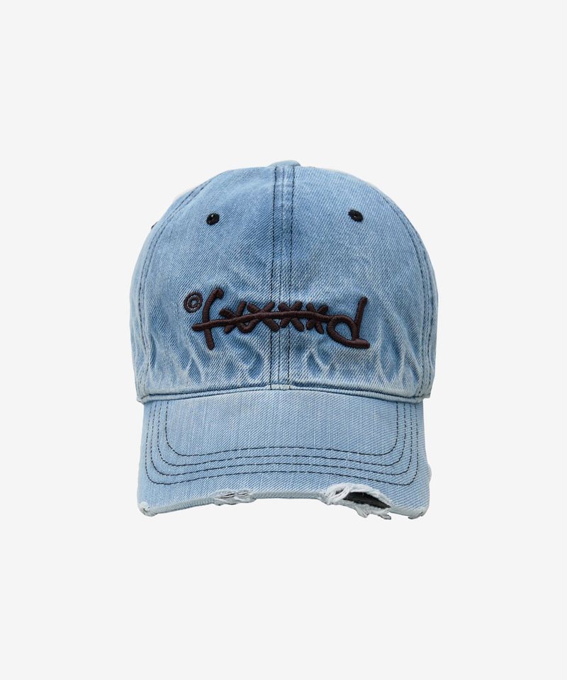 fxxxxd（ファックスド）の「F****D サインストラップバックダメージ（帽子）」