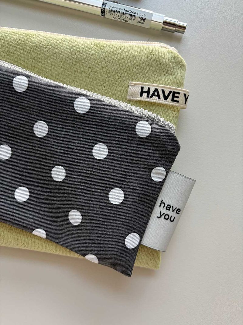 Dot tool pouch - gray