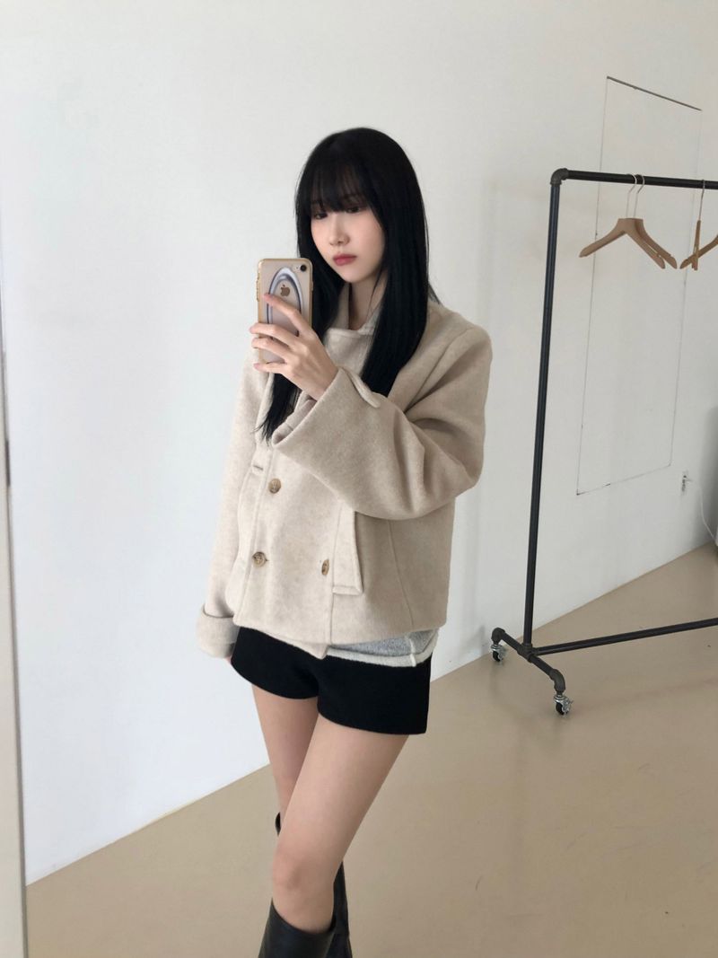 Sand short coat (3 color)