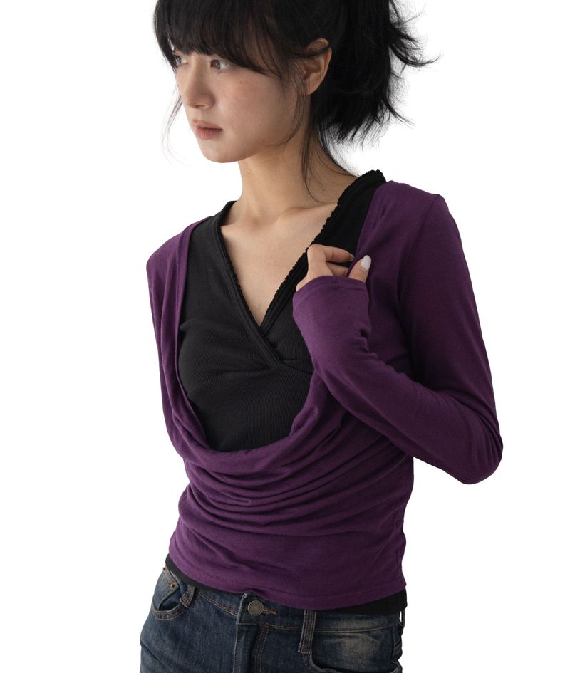 Ollie Drape Long Sleeve