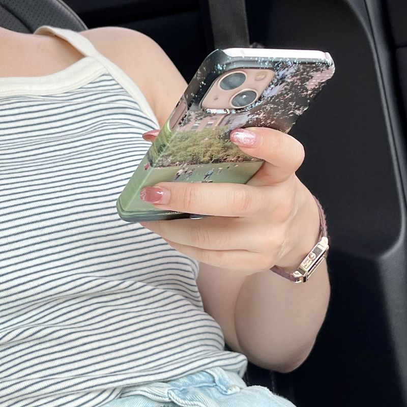 [MADE] a walk in the park iphone hard case 02