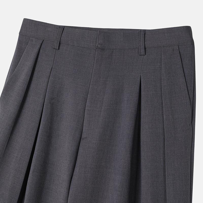 ASCLO Eddy Box Tuck Slacks (2color)