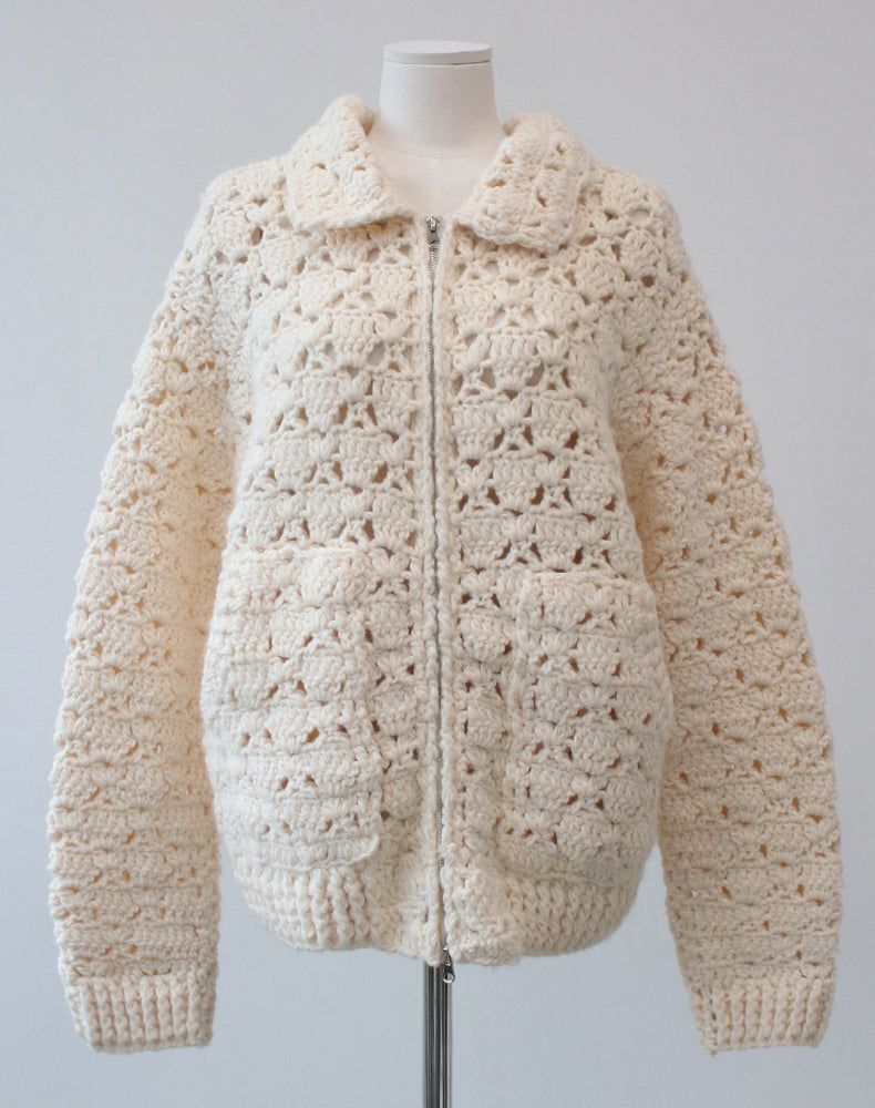 PUPU handmade zip up