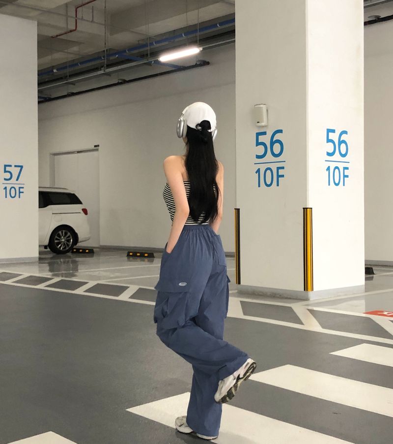 [Short, Long / Two-Way] PARASUIT STRING CARGO PANTS