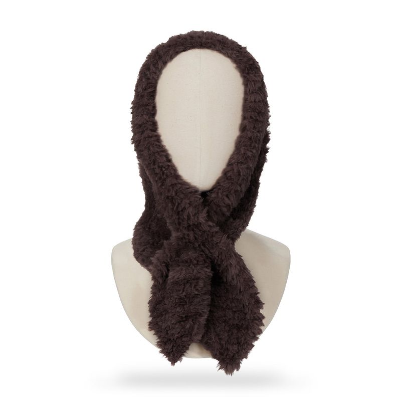 Label Fur Bandana / Brown