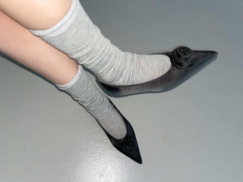  stiletto flat shoes